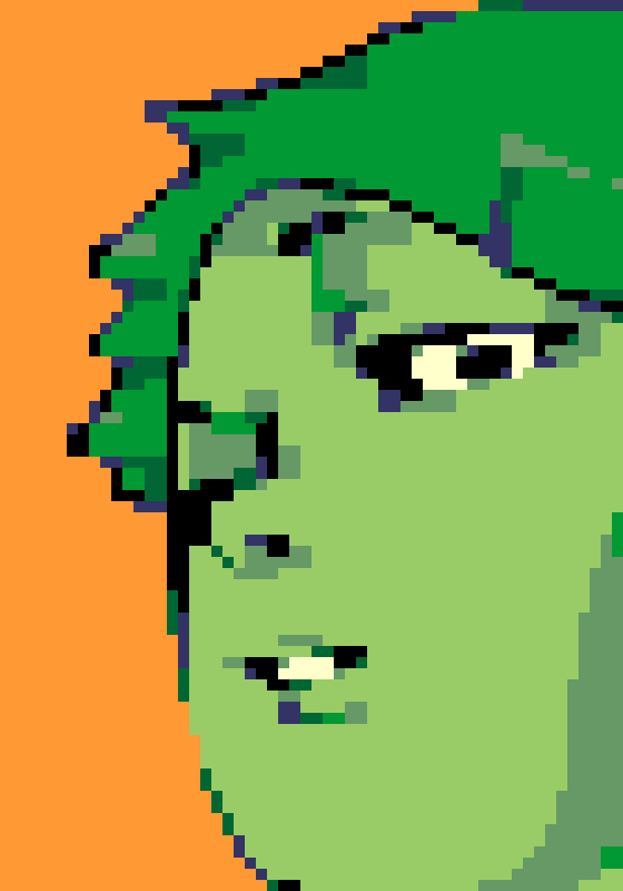 [68c135] push the antannae up more they start too close to the eyes but otherwise good