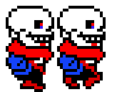 UnderTale - Sans Walking Sprite Sheet