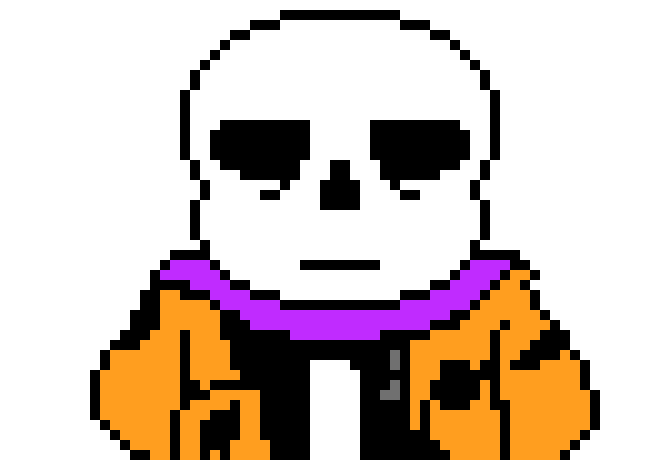 Sharp bone stabs Fell which made him start dusting *