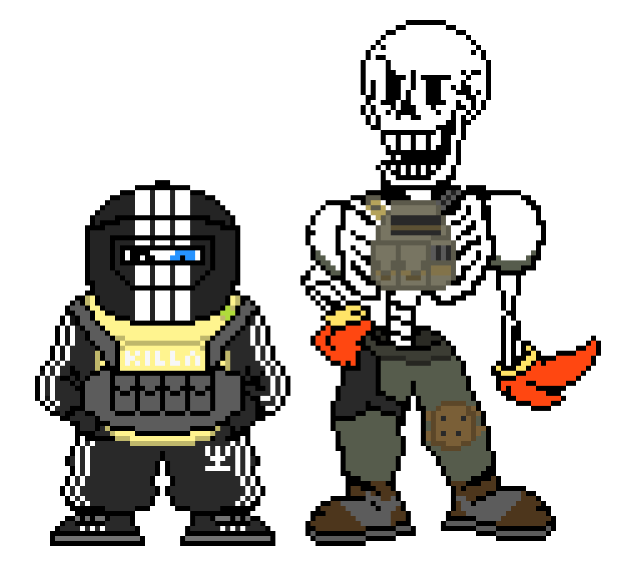 [953954] Undertale Sans And Papyrus