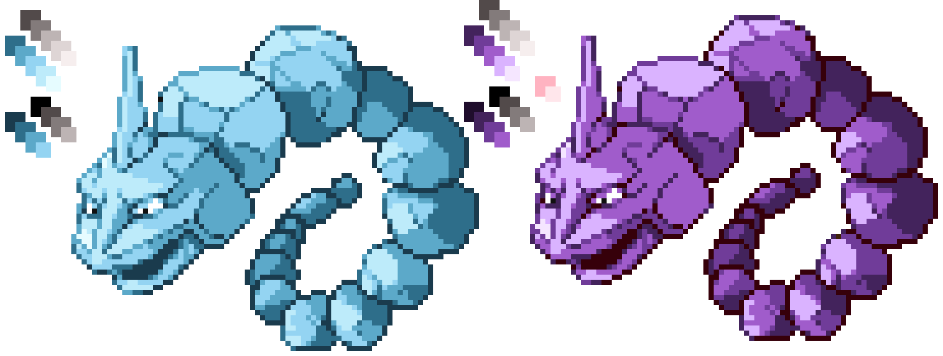 [f28dba] Crystal Onix and the Amethyst Shiny V.2