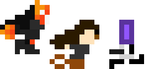 [d3c520] (( I got bored, and now I'm drawing some of the currently mini sprites running or flying (if possible) ))