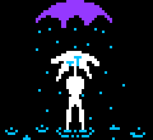 [d0698a] it's still raining! I did what I was supposed too. I- ... it's not fair..