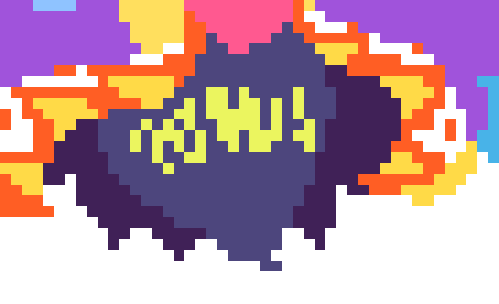 [777455] We will not back off! *She then tried to trap Taranza with painted hands.*