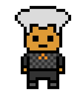 danganronpa pixel sprite base