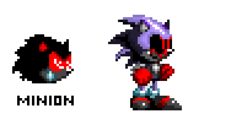 Dark Matter.exe (Sonic Shifted, True Final Boss, Phase 1 and his minions