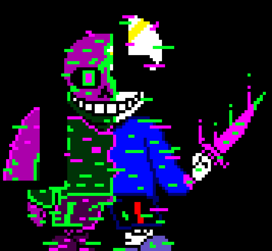 [d959ff] *makes LOUD glitching sounds and attracts humans*