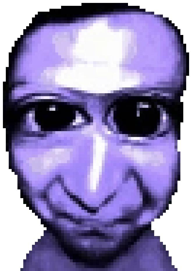 [3484bb] idk why they decided to call him the blue demon he's fucking purple