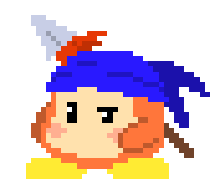 [777455] Whispy Woods is a tree that stays in the forest, he has his own conciousness so he isn't just a regular ol' tree