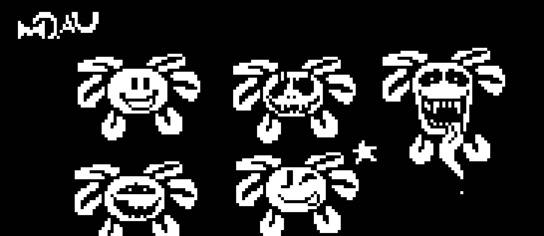 who ever made that bill sprite can u make one of these glitchy -MOAU