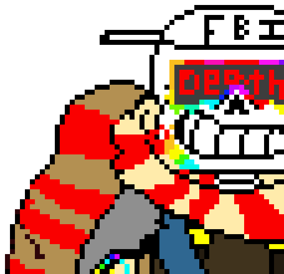 I don’t know where you even buy nukes - Fresh!Ink sans