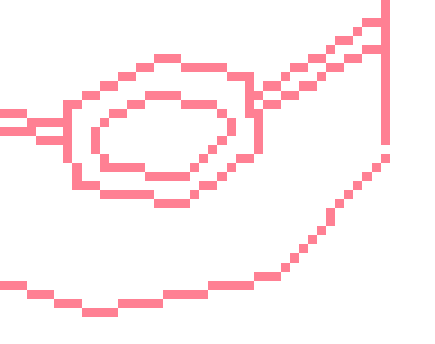 [8048ed] i've got the whole virus thing down: it is Evil and Fucked Up and it was made by like one guy who. uh. can't get to that fucker yet but the remnants of the thing is just metamorphosized skin that looks. kinda ugly ❂