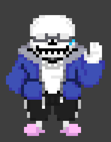 [69fad0] it floats at the top of your screen, flapping its wing every now and then, causing feathers with keys on them to fall down from it, and if they reach the bottom of the screen without you clicking the key, it gets mad, and if you miss enough of them it does its thing