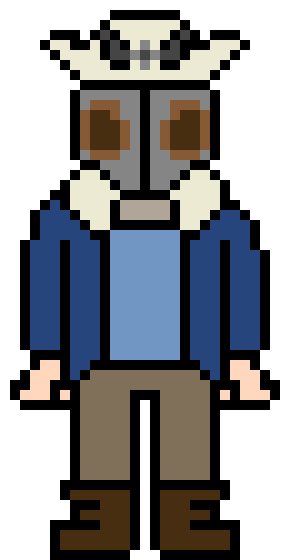 [b00fcf] Custom Undertale Human Sprite Template