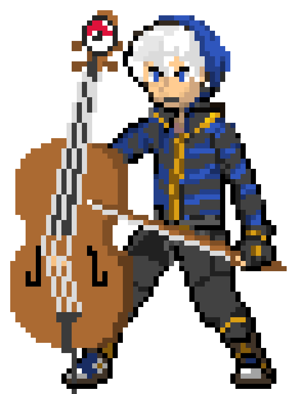 Pokemon trainer sprite