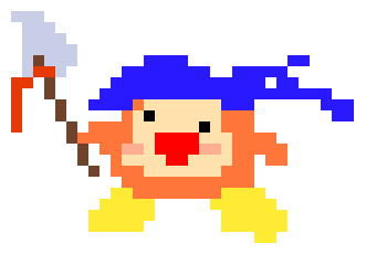 [777455] N-nice too meet you too-! I'm-- Bandana Dee-- w---when did this happen-????