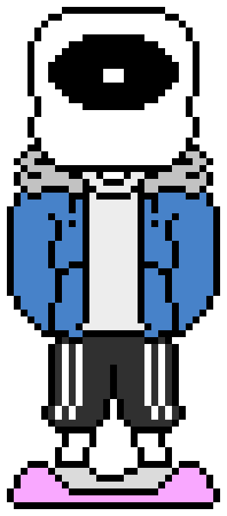 [d6b045] P5! Sans: *Blocks it with bones*