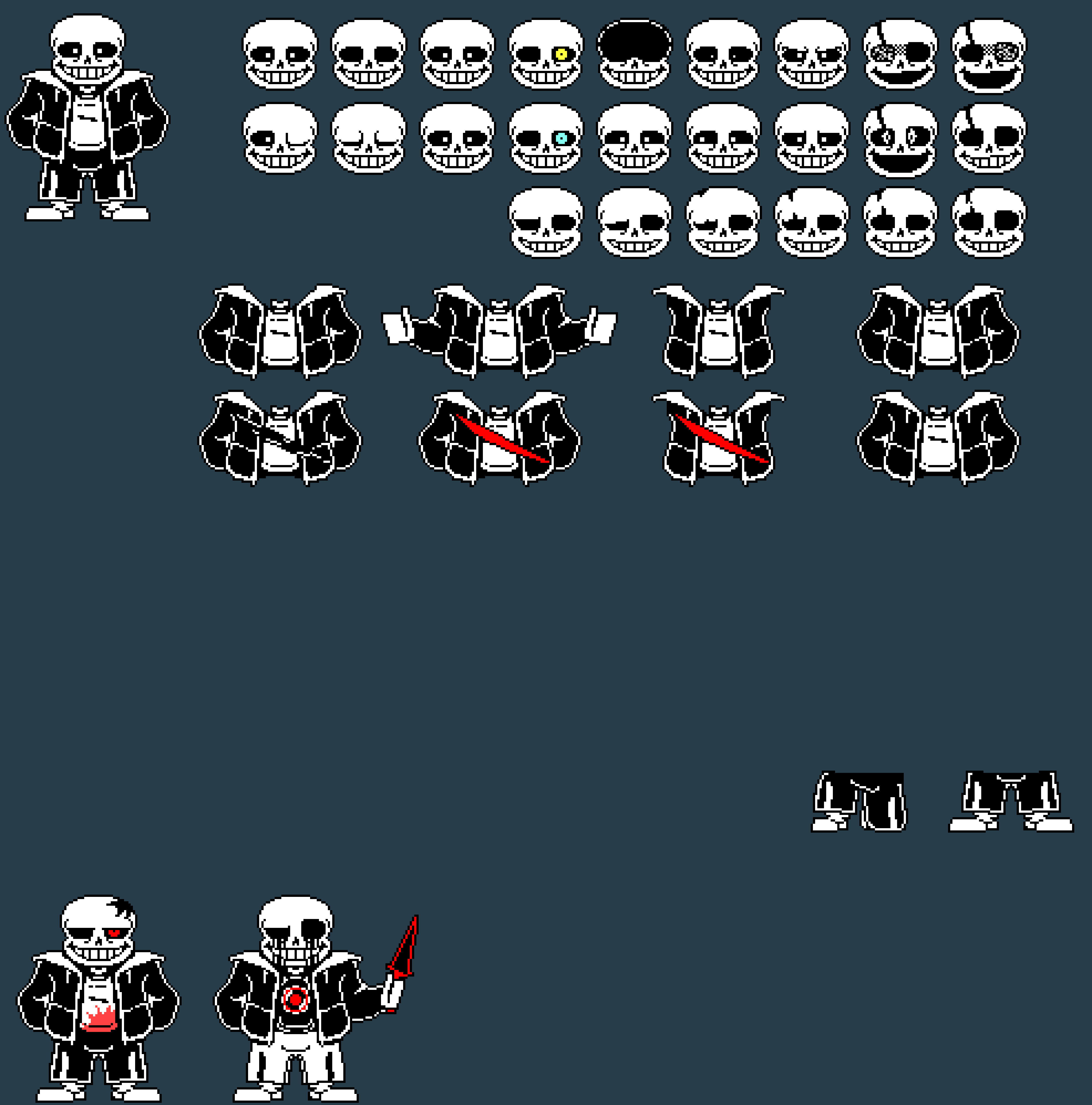 [123c8e] Sans Sprite Sheet V1