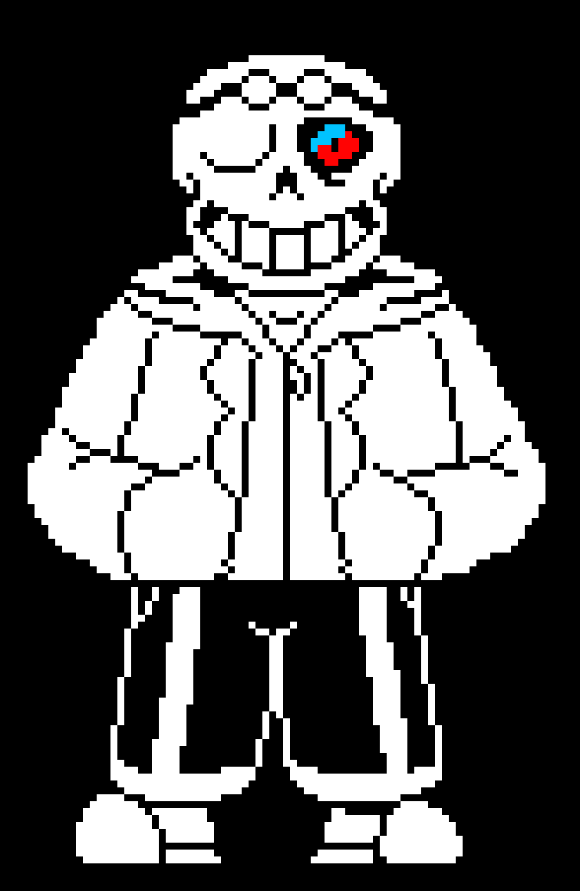done mattertale sans by w00d/a grape