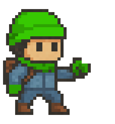 [d80c3c] ClimberGreenNoGun