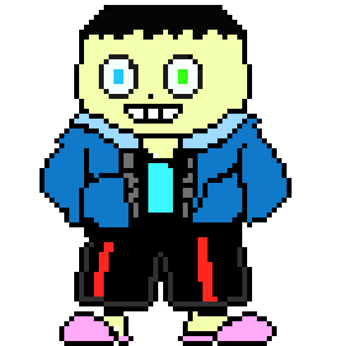 human tale tristan (sans undertale controle) 2