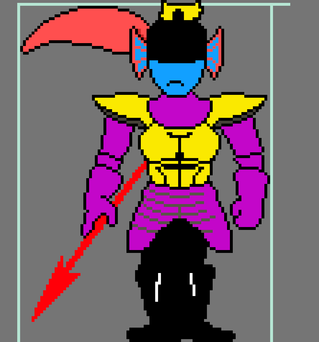 Undertale Undyne (Colored)