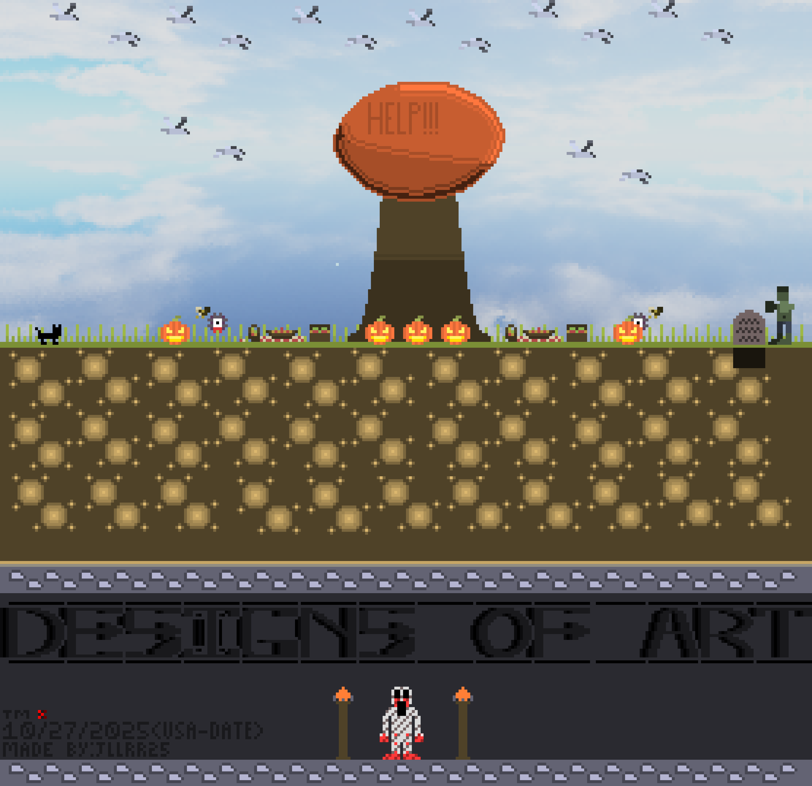 [c0cecf] DesignsofArt-Earth-Outside-Halloween