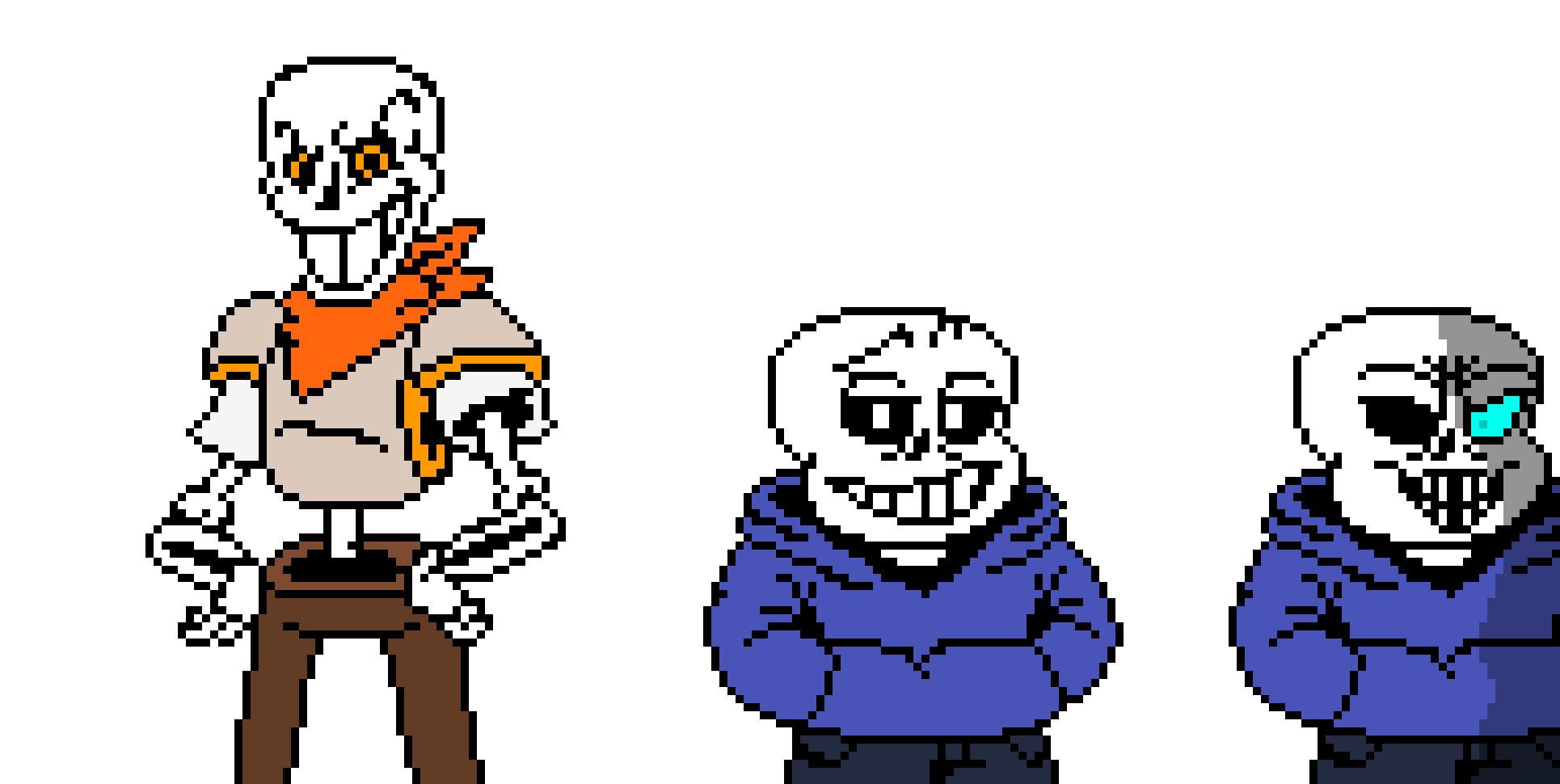 AG!Swapswap Sans And Papyrus Remastered.
