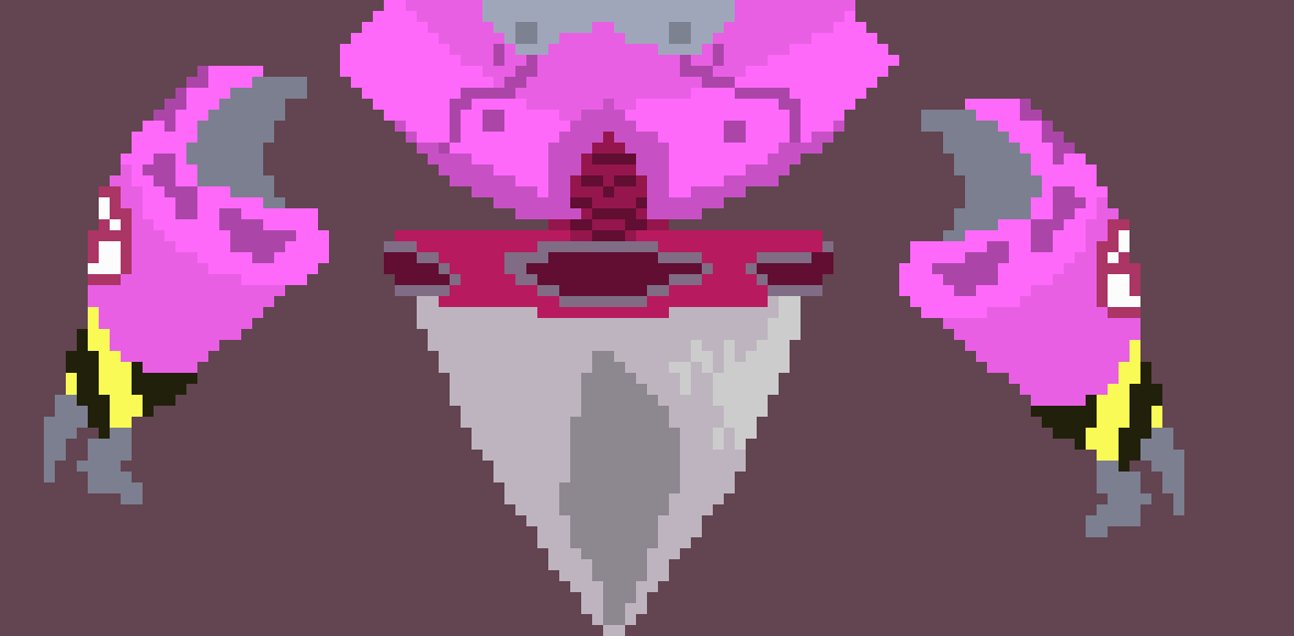 [777455] If you just let us do this- YOU COULD GO BACK TO WHAT YOU WERE DOING-! *She then tried to grab Magolor through his shield.*