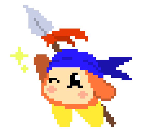 [777455] Imagine if I had gotten a stone like it, I would become one of the most powerful Waddle Dees! But only one, because all Waddle Dees and Waddle Doos can be so powerful!