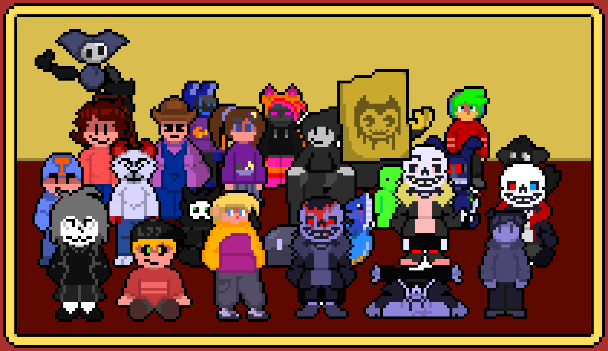 ( 2021 - PAMily photo, I am posting it here because of a potentially dangerous IP tracker. That MAY, possibly leak someones IP that may be me. )