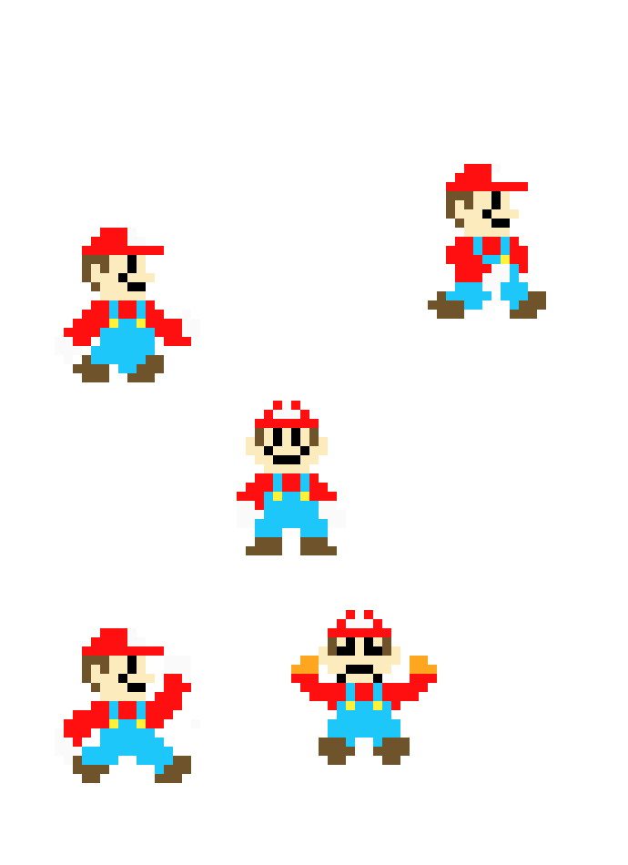 APL - Super Mario Bros. Style - Sprite Sheet