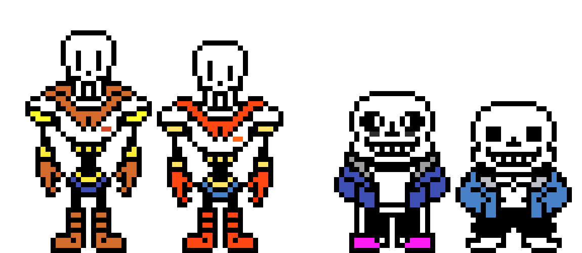 ((also i just wanted to add, in this timeline, for some reason sans and ...