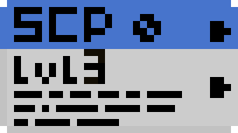 [cd5891] SCP LEVEL 3 KEY CARD MTF