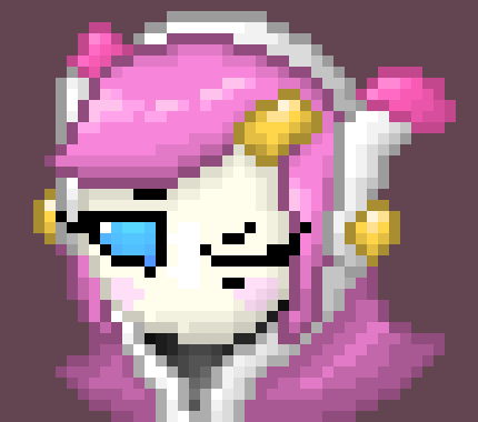 [777455] *She woke up after Drawcia had tried to awaken her.* Argh--- My... head...