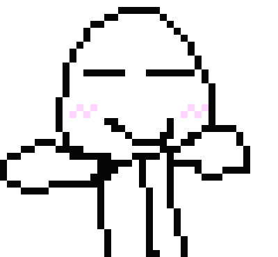 I've been trying for years to make those cool characters that are only made out of shapes but I just can't