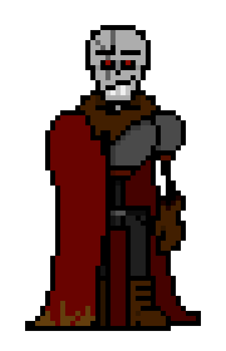 [0de784] Grimmtale: Golden Dust and Blood - Zlash Skelton V2