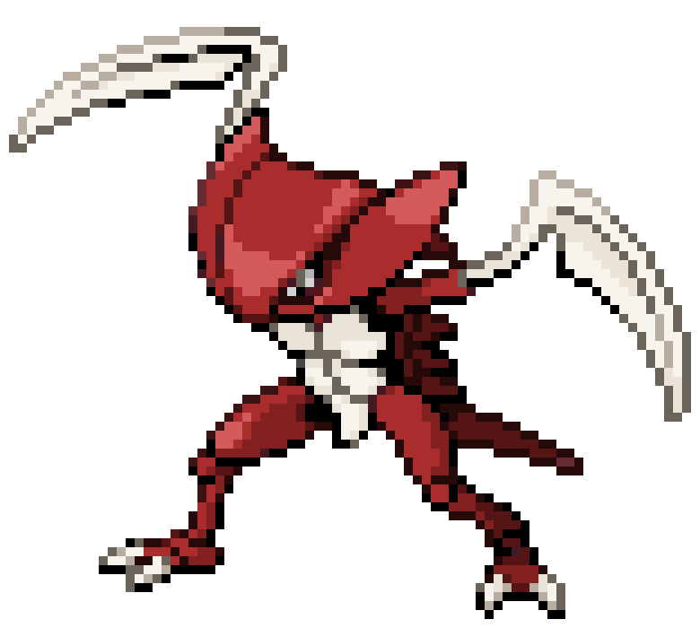 [6912e5] Bone/Crimson Shiny Giore Kabutops