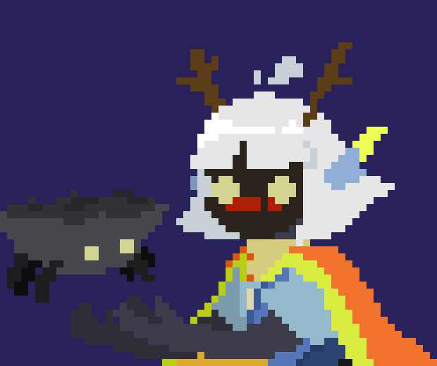 [777455] Oki doki, i am good to go, I'll also be using this sprite cuz I like funi Sky child. (Mawile you should make Lev's sister, Flare when you get a chance too lol-)