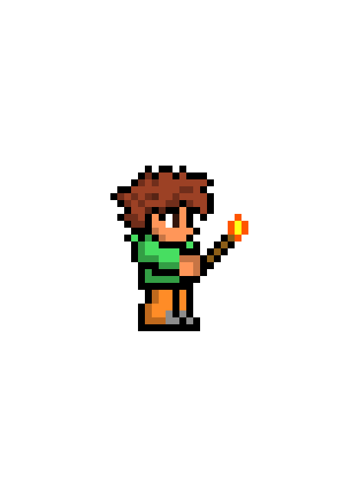 [9d2d33] Terraria Character