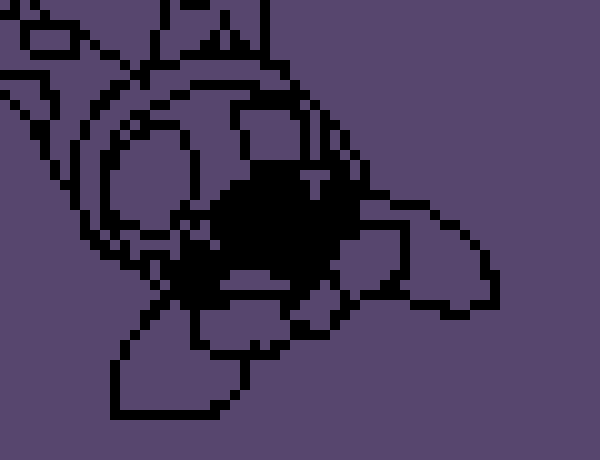 [777455] AAAH-- *He'd get impaled by some of them*