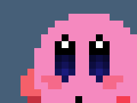 [2ac567] *Kirby looked at the sky as well, unsure of what marker was doing*