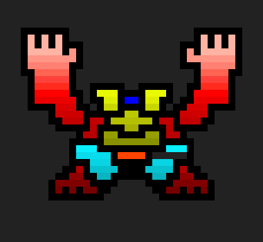 Chick-man that's POWER-HUNGRY