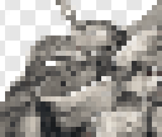 [c3cd55] shatters into i bagillion pieces like that one bubsy gif