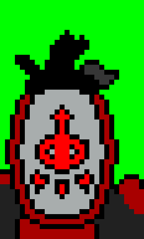 [0c4789] *He uses Medusa`s Head from Zelda CDi games to stop the skeleton.*