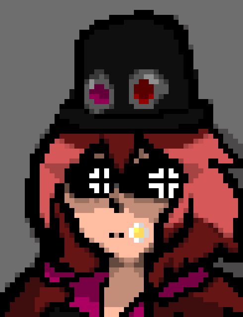 [a85927] -Rosslyn and Lily (hat) talk with each other about how monsters might be better than humans-