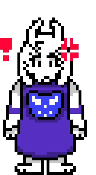 [7b3d0a] Toriel The Goat Monster [My version][Angry]