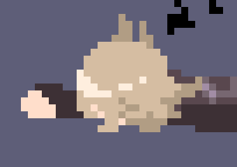 [777455] Shi--- shoot- I don't have anything like that-- and.. no.. I kept waking up last night- I couldn't get into the Nexus last night for some reason... And... different outfit..?