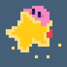 [4a8e17] *eventually, the warp star took them in front of a crystallized looking cave that shined within the sunlight with holes in the walls that created more lighting throughout the entire cavern* 