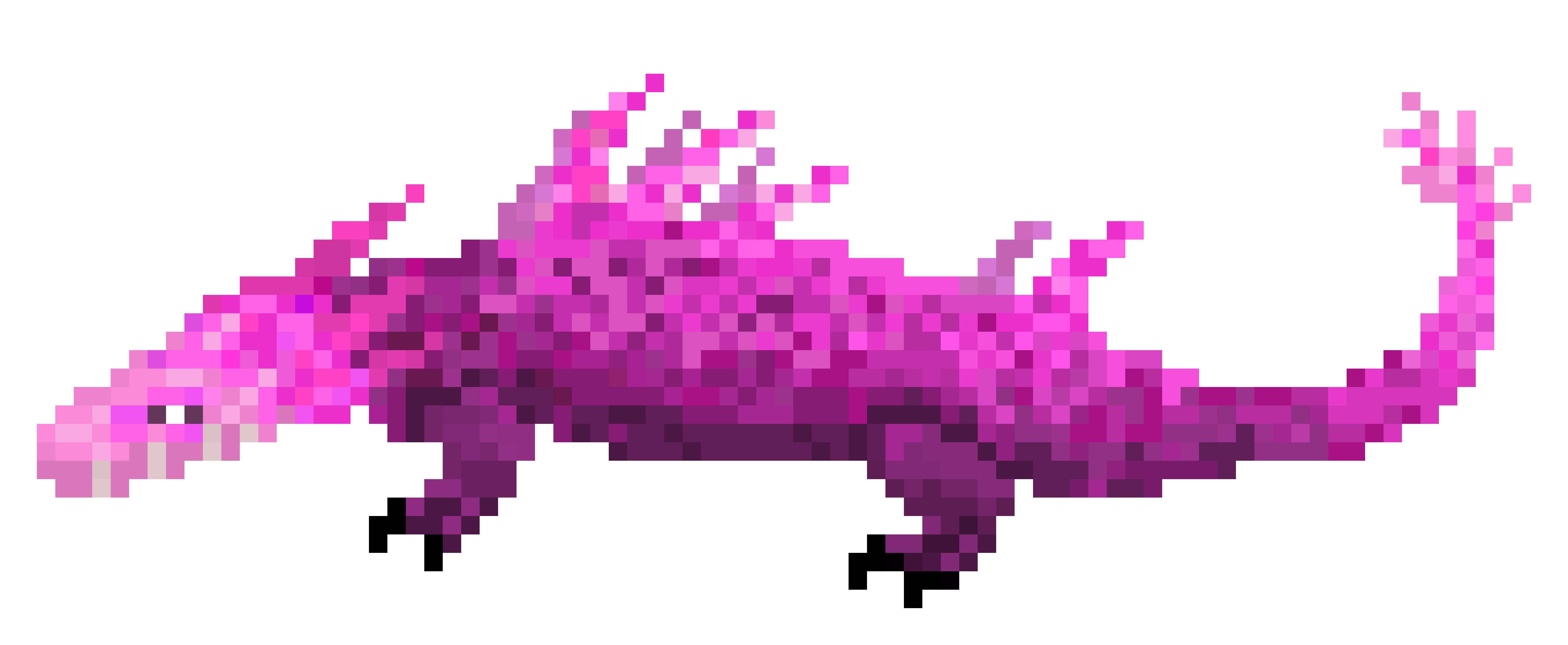 [9e9db1] Pink Lizard Character Real Finnal